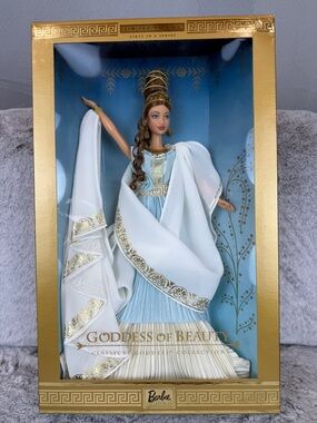 2000 Goddess Of Beauty Barbie Doll- 1st In Series  Ltd Edt Sealed Box